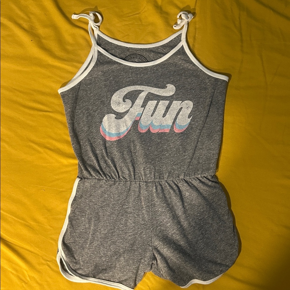 Tiny Whales “Fun” Romper